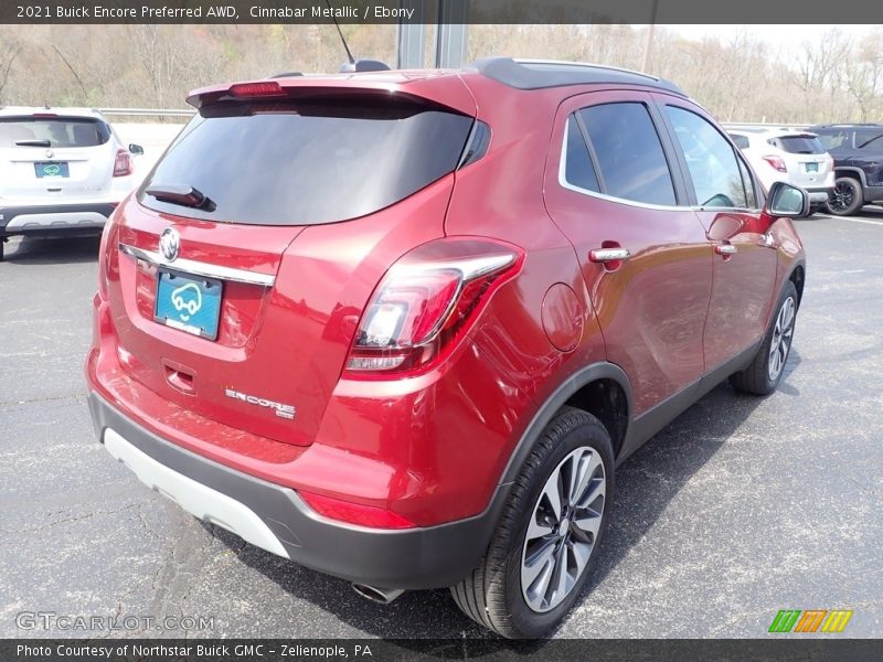 Cinnabar Metallic / Ebony 2021 Buick Encore Preferred AWD