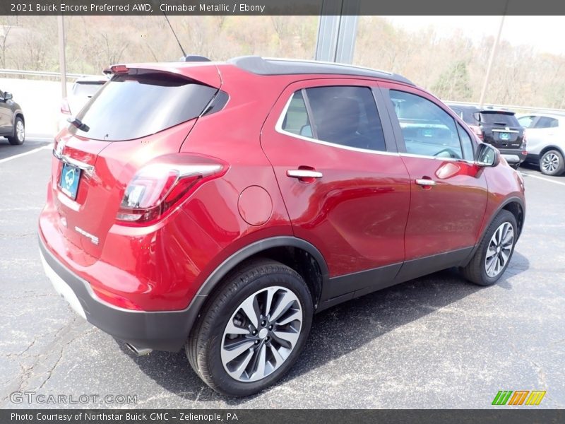 Cinnabar Metallic / Ebony 2021 Buick Encore Preferred AWD