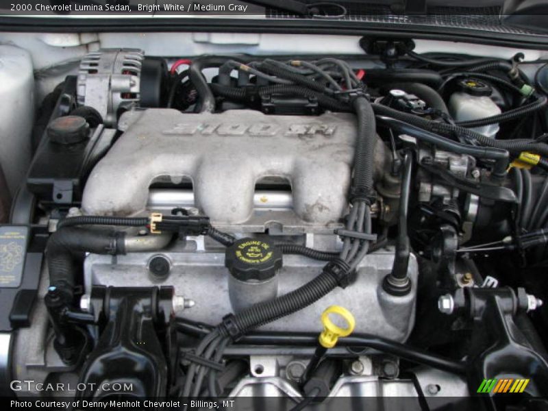 Bright White / Medium Gray 2000 Chevrolet Lumina Sedan