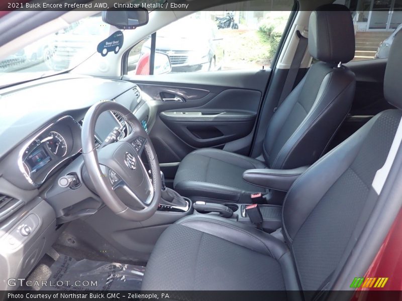 Cinnabar Metallic / Ebony 2021 Buick Encore Preferred AWD