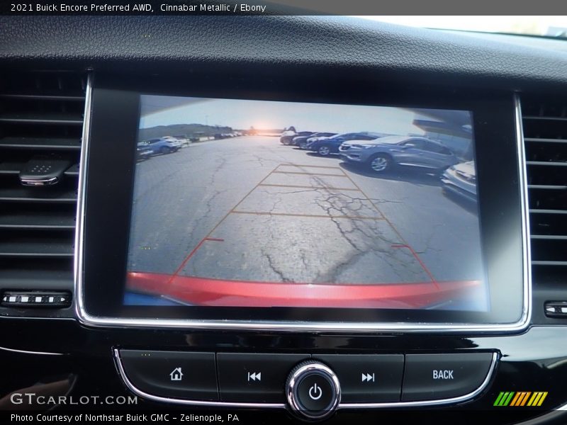 Cinnabar Metallic / Ebony 2021 Buick Encore Preferred AWD