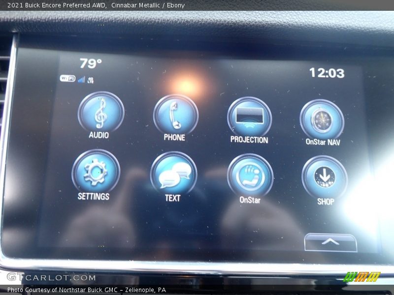 Cinnabar Metallic / Ebony 2021 Buick Encore Preferred AWD