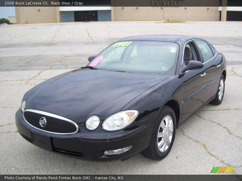 Black Onyx / Gray 2006 Buick LaCrosse CX