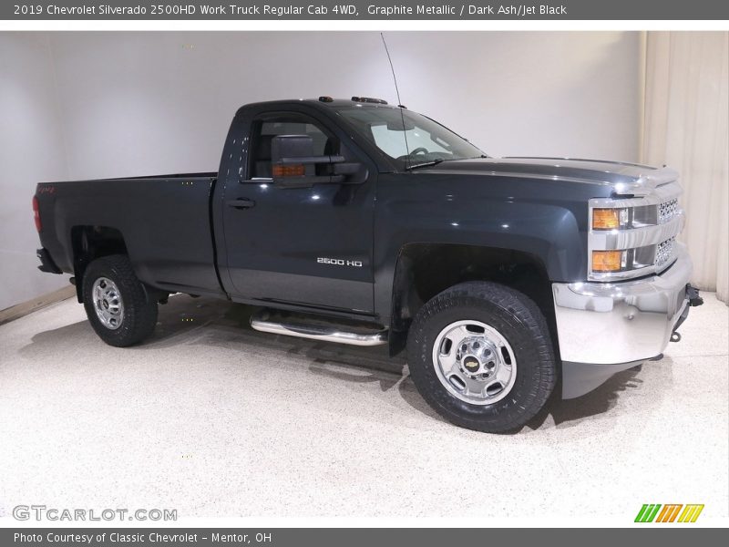 Graphite Metallic / Dark Ash/Jet Black 2019 Chevrolet Silverado 2500HD Work Truck Regular Cab 4WD