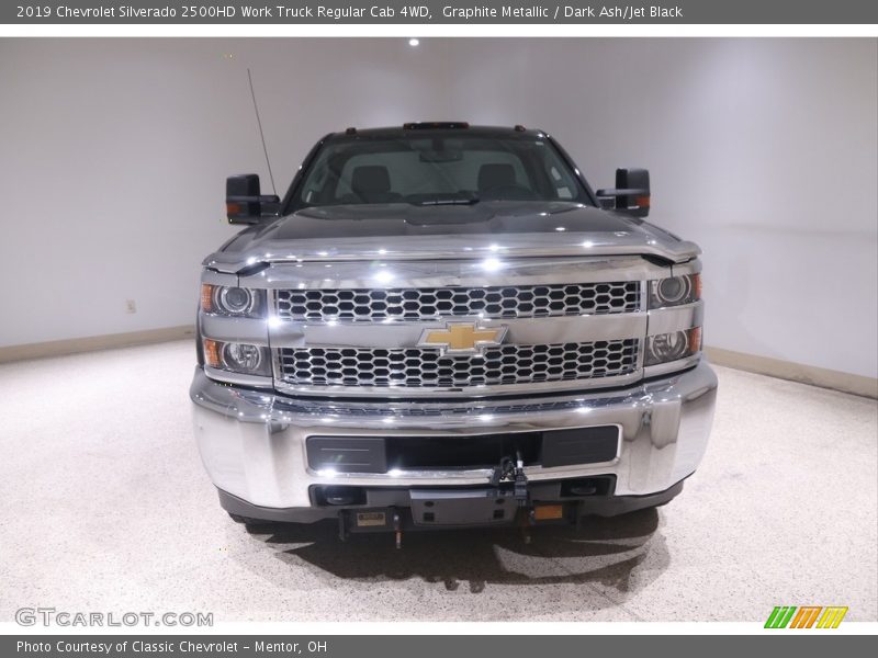 Graphite Metallic / Dark Ash/Jet Black 2019 Chevrolet Silverado 2500HD Work Truck Regular Cab 4WD