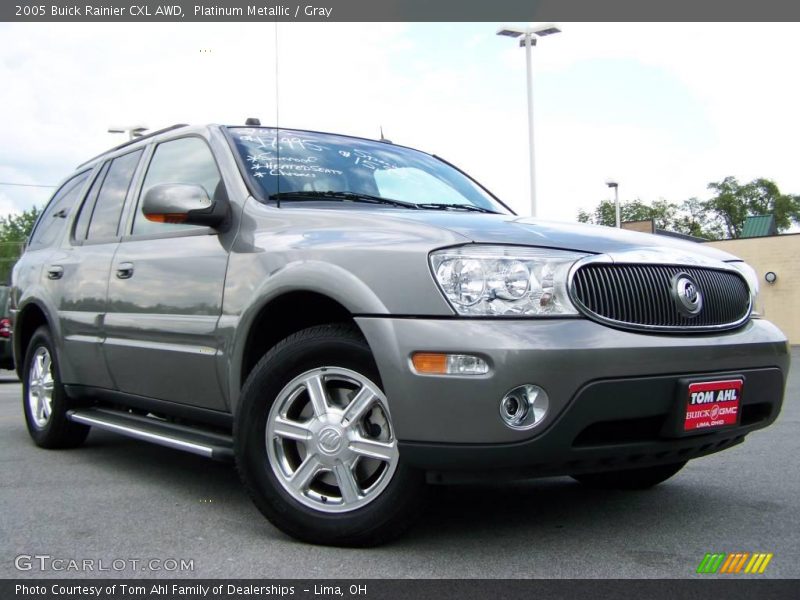 Platinum Metallic / Gray 2005 Buick Rainier CXL AWD