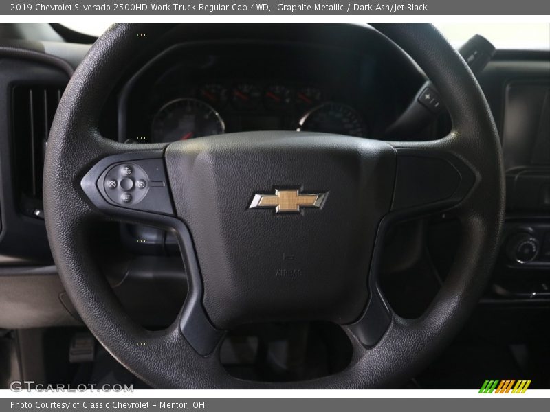 Graphite Metallic / Dark Ash/Jet Black 2019 Chevrolet Silverado 2500HD Work Truck Regular Cab 4WD
