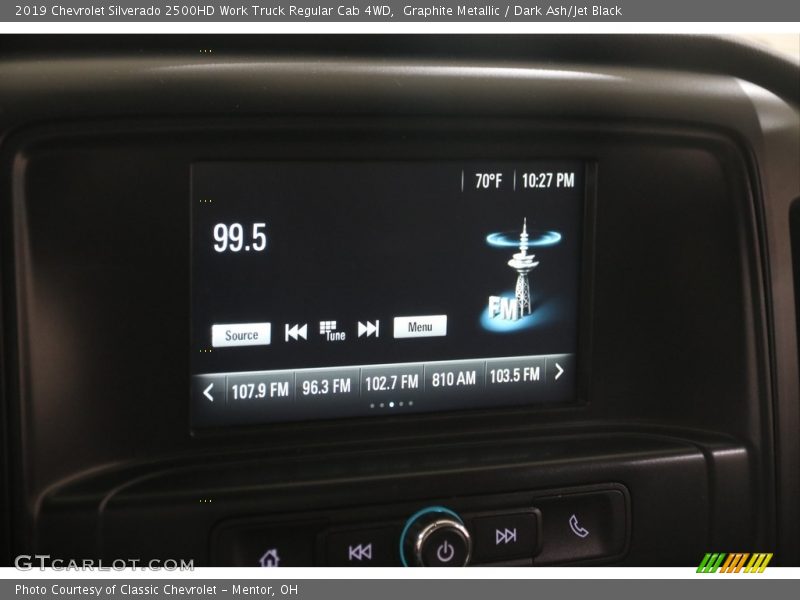 Graphite Metallic / Dark Ash/Jet Black 2019 Chevrolet Silverado 2500HD Work Truck Regular Cab 4WD