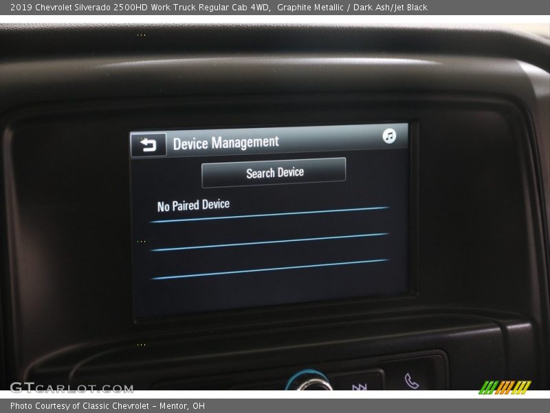 Graphite Metallic / Dark Ash/Jet Black 2019 Chevrolet Silverado 2500HD Work Truck Regular Cab 4WD