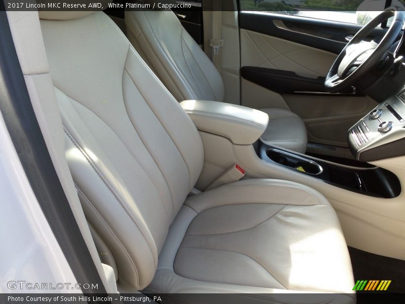 White Platinum / Cappuccino 2017 Lincoln MKC Reserve AWD