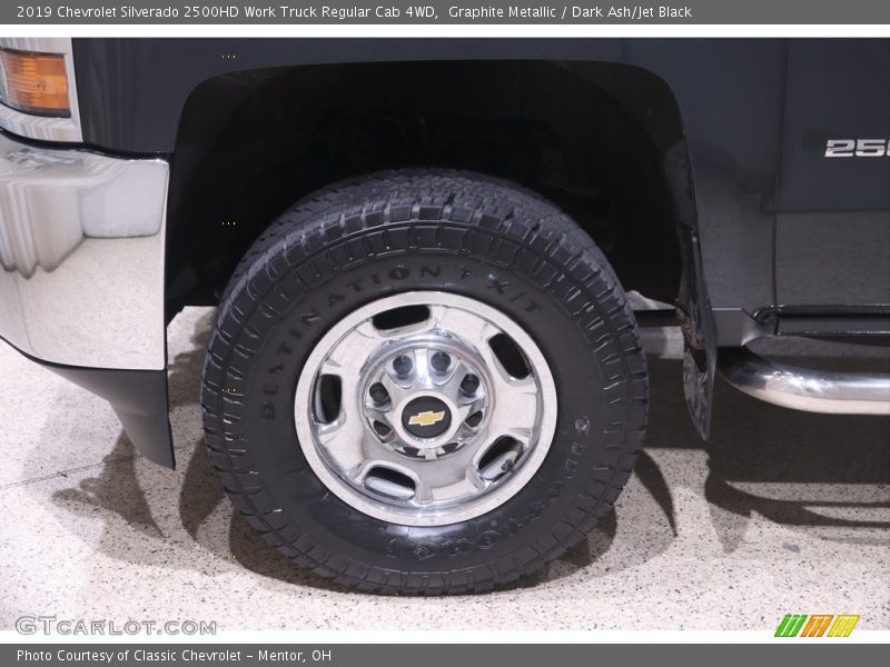 Graphite Metallic / Dark Ash/Jet Black 2019 Chevrolet Silverado 2500HD Work Truck Regular Cab 4WD