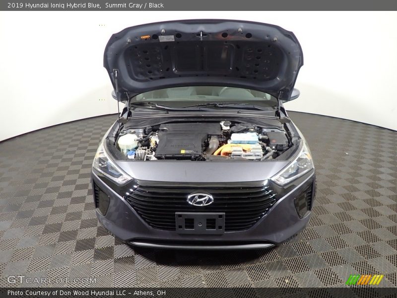 Summit Gray / Black 2019 Hyundai Ioniq Hybrid Blue