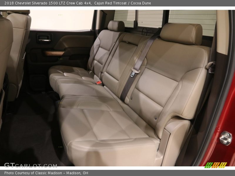 Cajun Red Tintcoat / Cocoa Dune 2018 Chevrolet Silverado 1500 LTZ Crew Cab 4x4