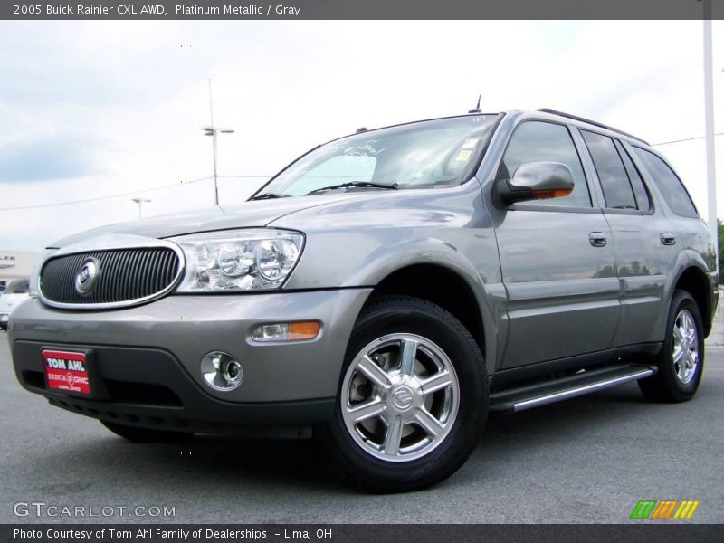 Platinum Metallic / Gray 2005 Buick Rainier CXL AWD