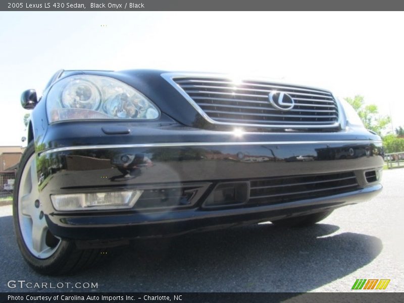 Black Onyx / Black 2005 Lexus LS 430 Sedan