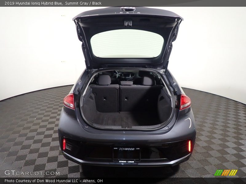 Summit Gray / Black 2019 Hyundai Ioniq Hybrid Blue