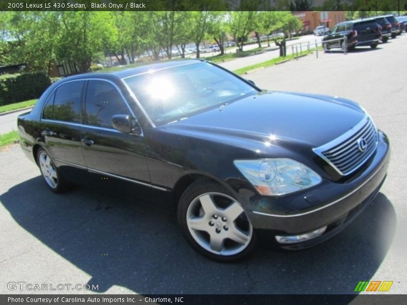 Black Onyx / Black 2005 Lexus LS 430 Sedan