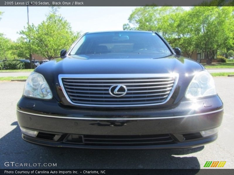 Black Onyx / Black 2005 Lexus LS 430 Sedan