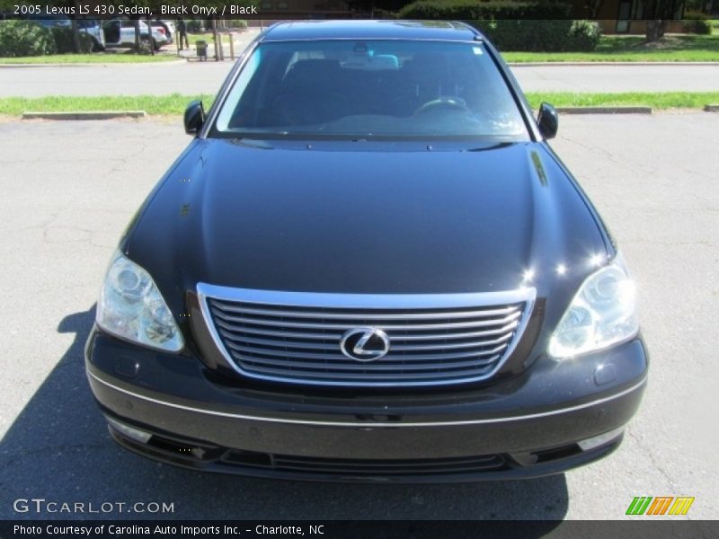 Black Onyx / Black 2005 Lexus LS 430 Sedan