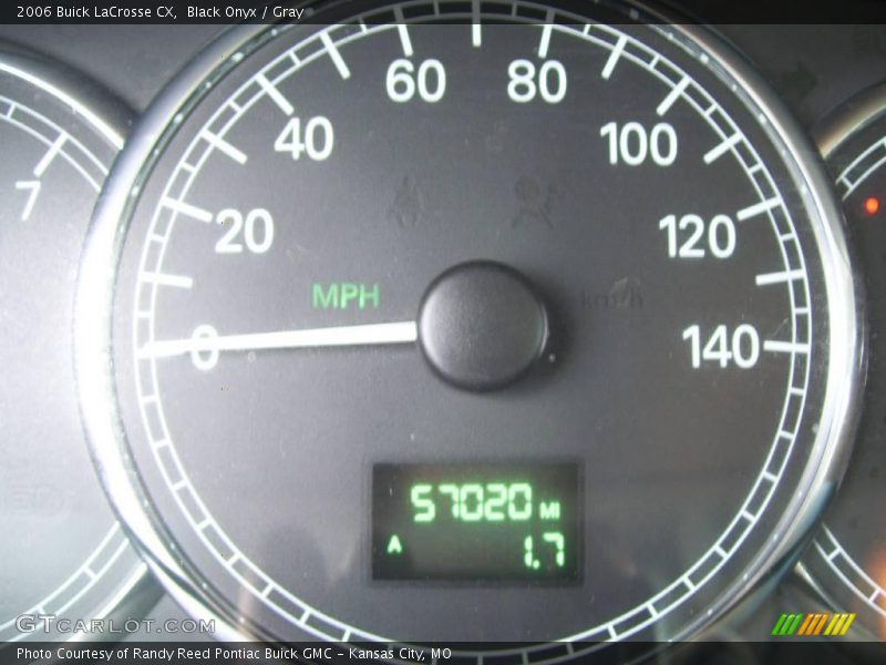 Black Onyx / Gray 2006 Buick LaCrosse CX