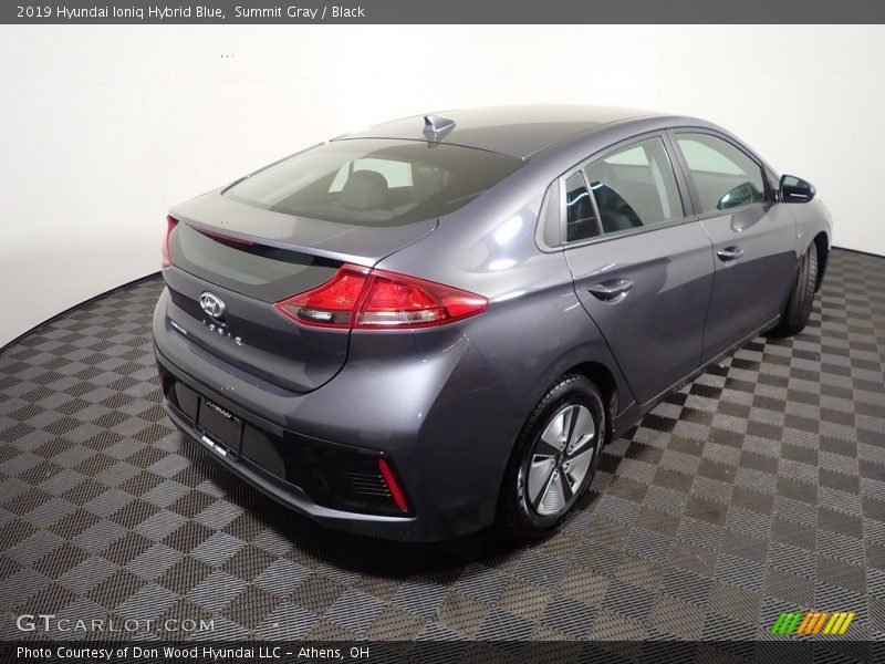 Summit Gray / Black 2019 Hyundai Ioniq Hybrid Blue