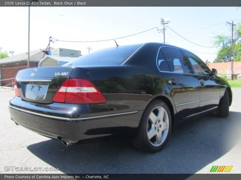Black Onyx / Black 2005 Lexus LS 430 Sedan