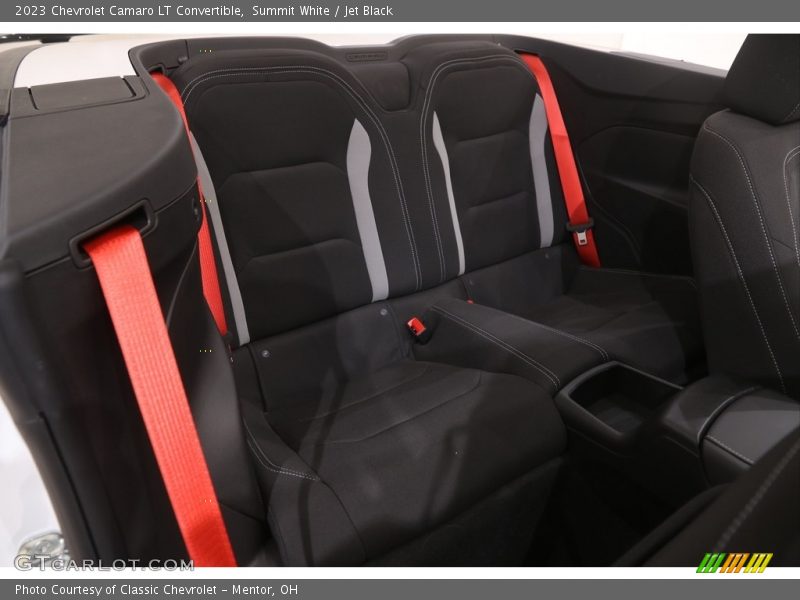 Rear Seat of 2023 Camaro LT Convertible