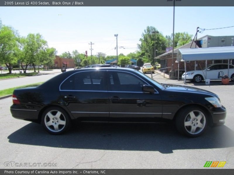 Black Onyx / Black 2005 Lexus LS 430 Sedan