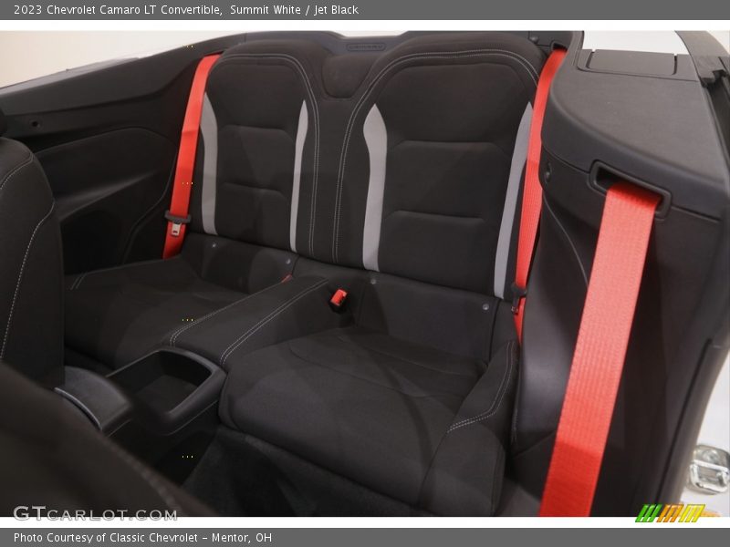 Rear Seat of 2023 Camaro LT Convertible