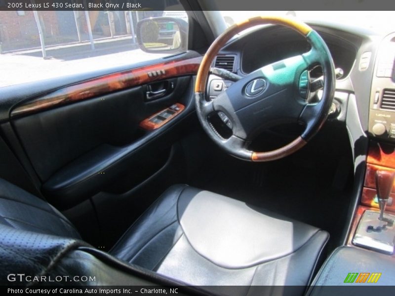 Black Onyx / Black 2005 Lexus LS 430 Sedan
