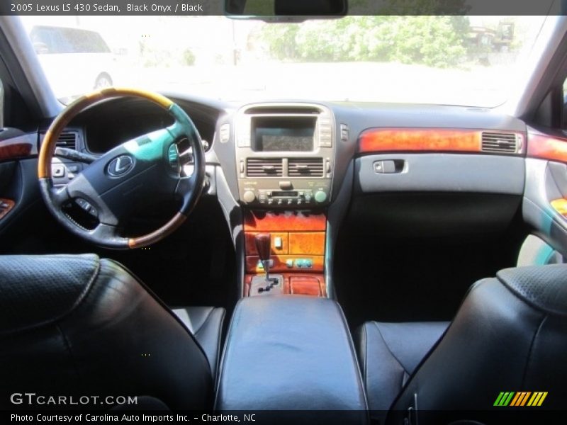 Black Onyx / Black 2005 Lexus LS 430 Sedan