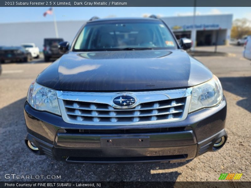 Dark Gray Metallic / Platinum 2013 Subaru Forester 2.5 X Limited