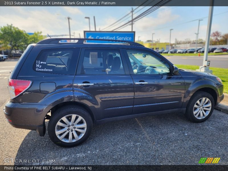 Dark Gray Metallic / Platinum 2013 Subaru Forester 2.5 X Limited