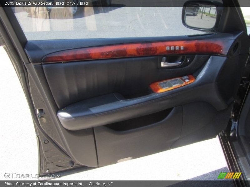 Black Onyx / Black 2005 Lexus LS 430 Sedan