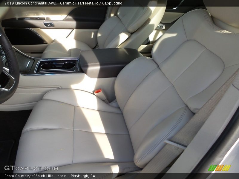 Ceramic Pearl Metallic / Cappuccino 2019 Lincoln Continental AWD