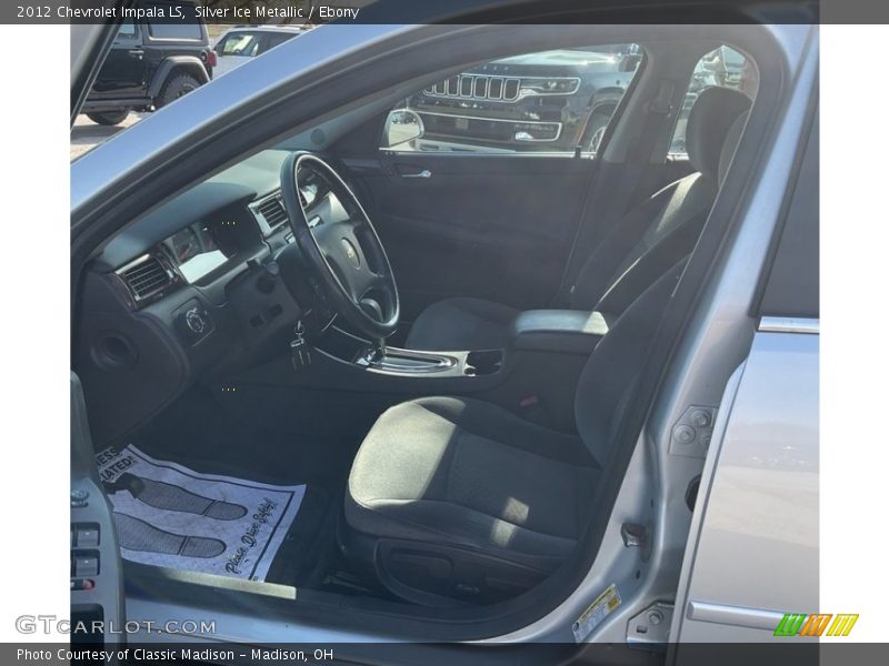 Silver Ice Metallic / Ebony 2012 Chevrolet Impala LS