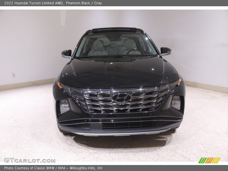 Phantom Black / Gray 2022 Hyundai Tucson Limited AWD