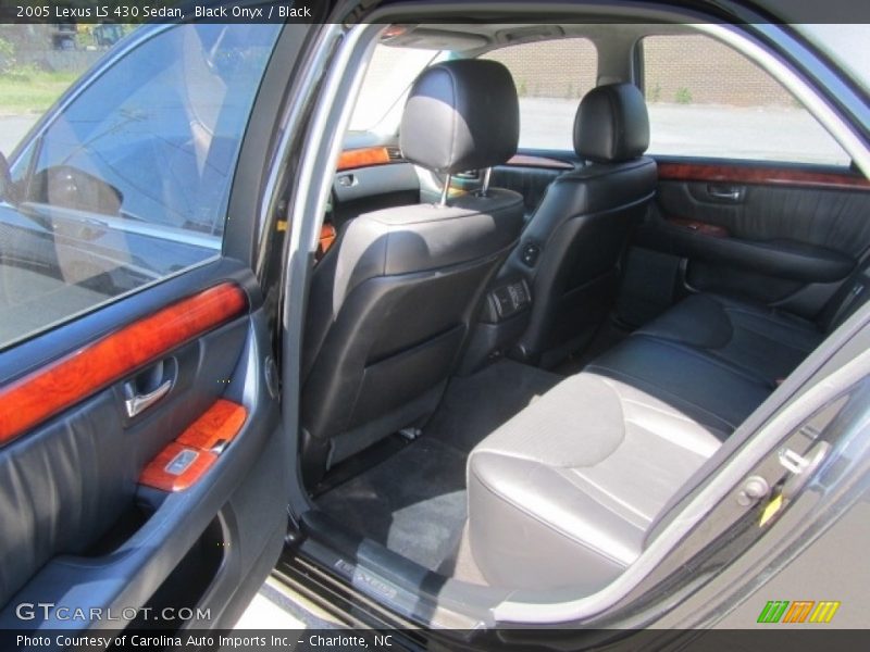 Black Onyx / Black 2005 Lexus LS 430 Sedan