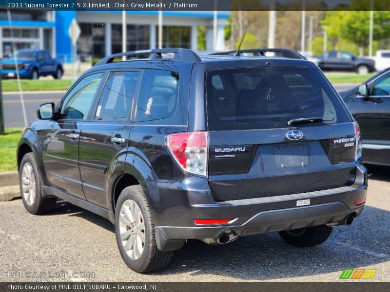 Dark Gray Metallic / Platinum 2013 Subaru Forester 2.5 X Limited