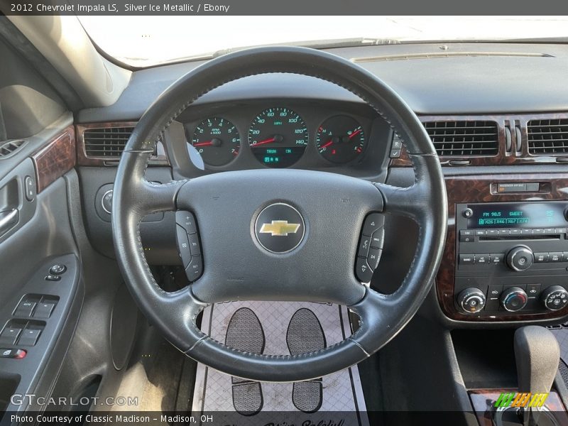 Silver Ice Metallic / Ebony 2012 Chevrolet Impala LS