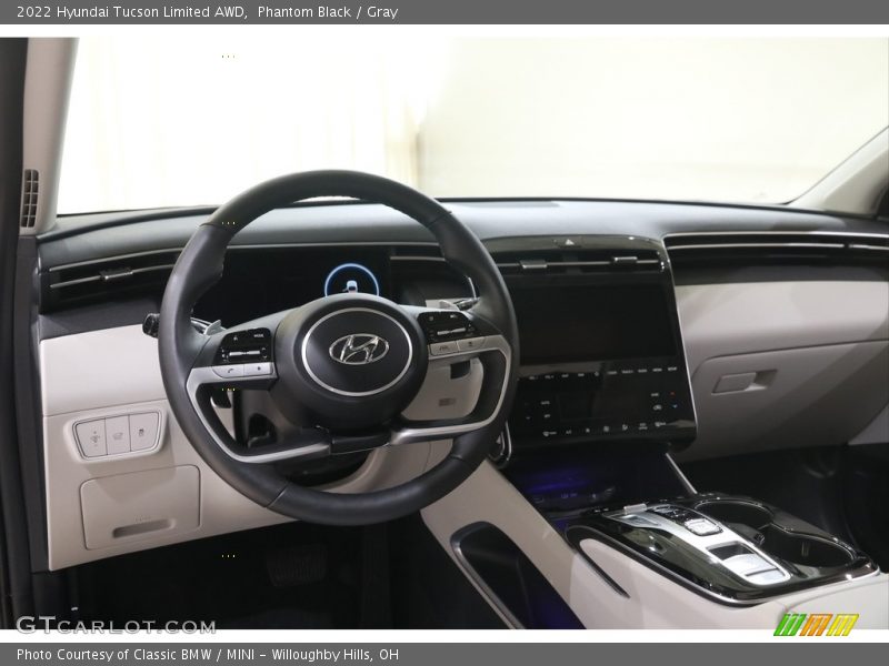 Phantom Black / Gray 2022 Hyundai Tucson Limited AWD