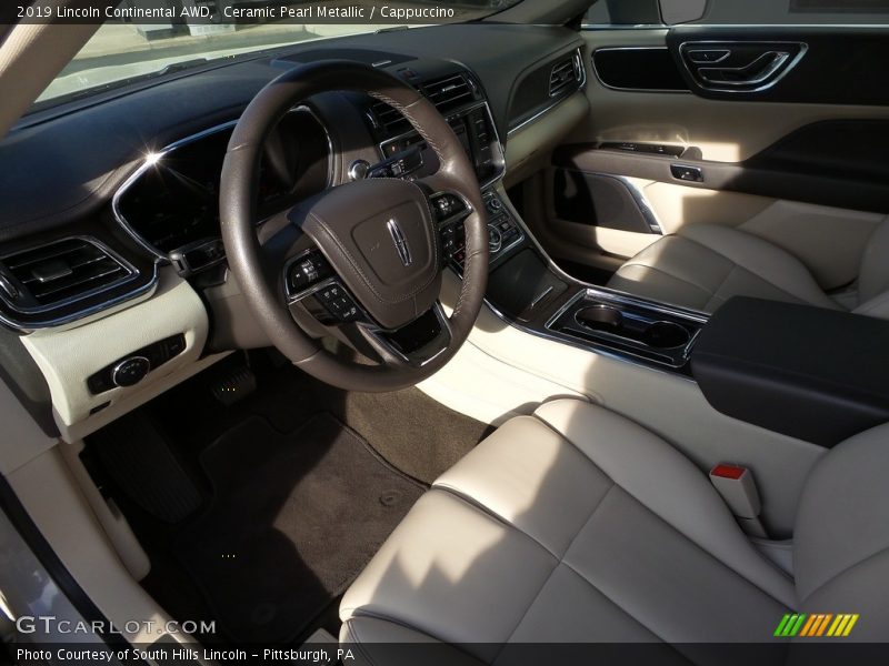 Ceramic Pearl Metallic / Cappuccino 2019 Lincoln Continental AWD