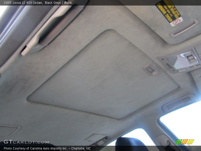 Black Onyx / Black 2005 Lexus LS 430 Sedan