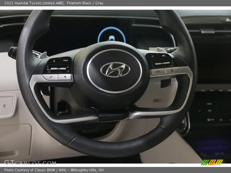 Phantom Black / Gray 2022 Hyundai Tucson Limited AWD