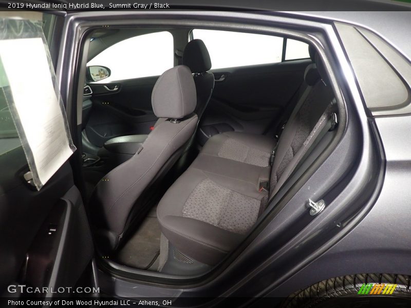 Summit Gray / Black 2019 Hyundai Ioniq Hybrid Blue