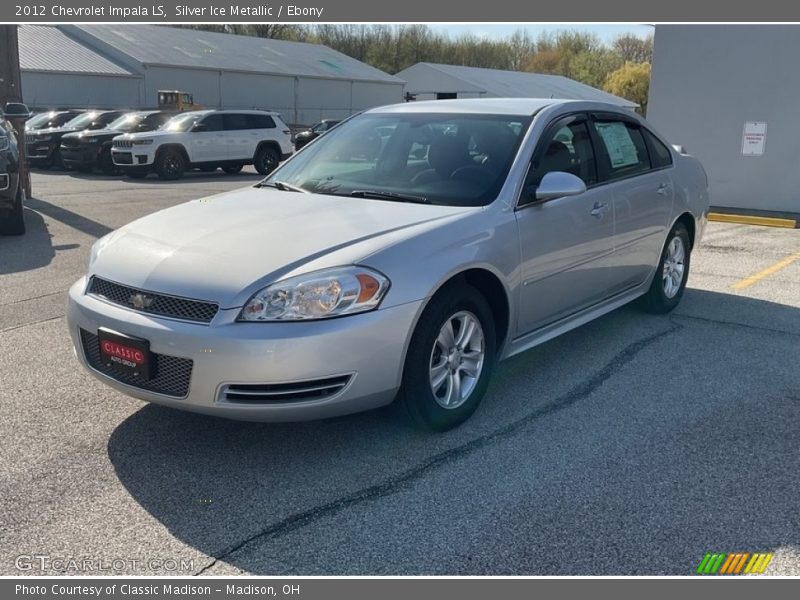 Silver Ice Metallic / Ebony 2012 Chevrolet Impala LS