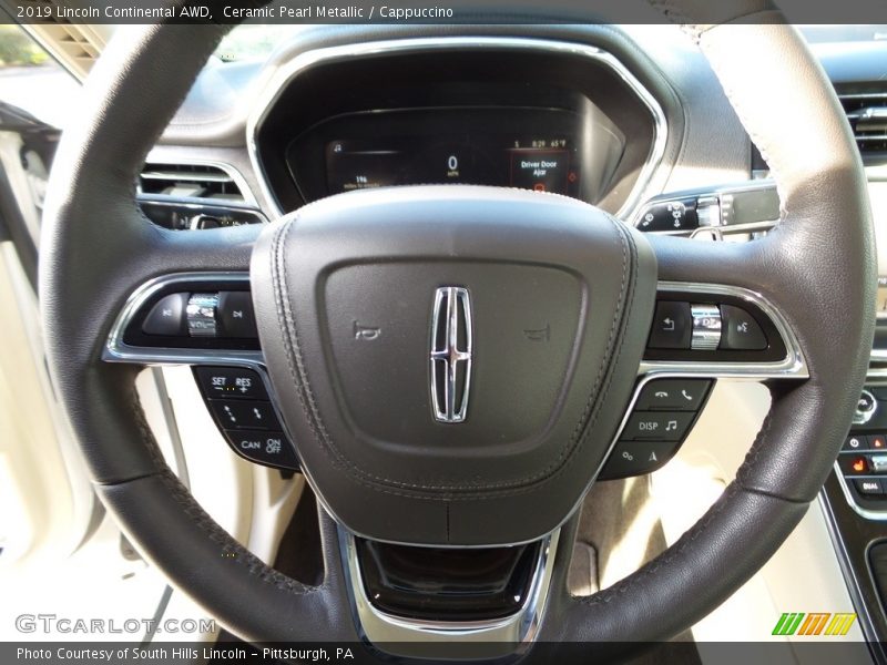 Ceramic Pearl Metallic / Cappuccino 2019 Lincoln Continental AWD