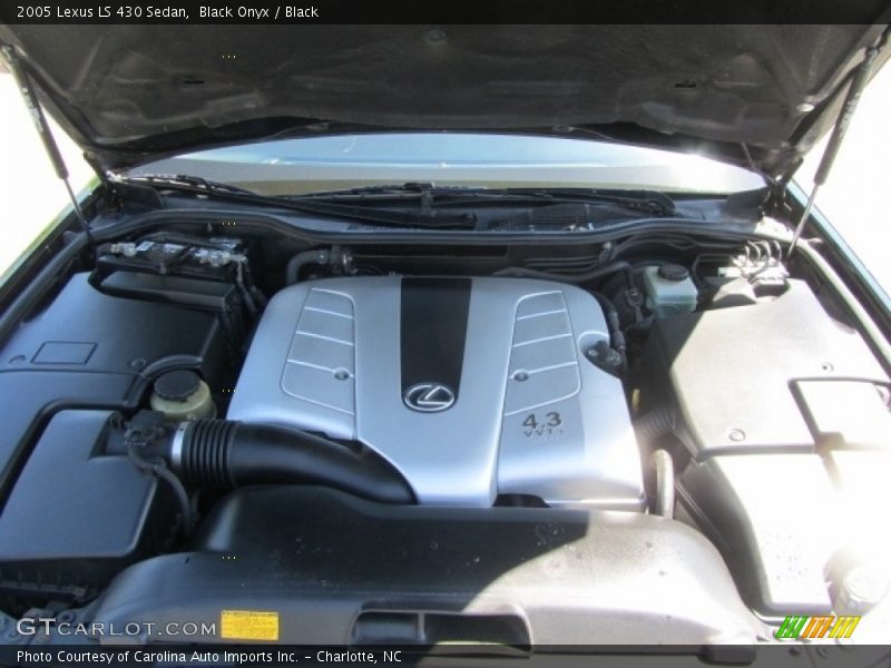 Black Onyx / Black 2005 Lexus LS 430 Sedan