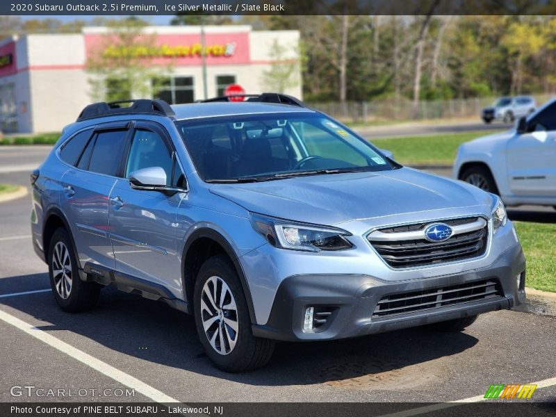 Ice Silver Metallic / Slate Black 2020 Subaru Outback 2.5i Premium