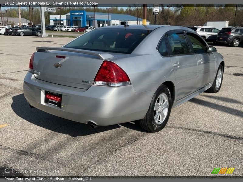 Silver Ice Metallic / Ebony 2012 Chevrolet Impala LS